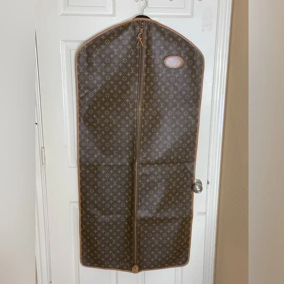 Vintage Louis Vuitton French Paper Tag Garment Bag. 2​​​​​​​​​​​​